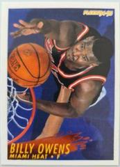 Billy Owens #313 Basketball Cards 1994 Fleer Prices