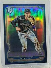 Trevor Story [Indigo Refractor] Baseball Cards 2020 Topps Gypsy Queen Chrome Box Toppers Prices