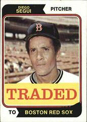 Diego Segui Baseball Cards 1974 Topps Traded Prices