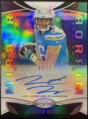Hunter Henry #MI-HH Football Cards 2019 Panini Certified Mirror Signatures Prices