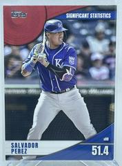 Salvador Perez [Red] #SS-13 Baseball Cards 2022 Topps Significant Statistics Prices