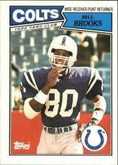 Bill Brooks Football Cards 1987 Topps American UK Prices