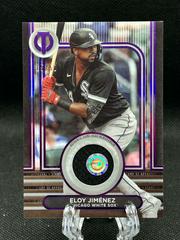 Eloy Jimenez [Purple] Baseball Cards 2024 Topps Tribute Stamp of Approval Prices