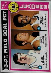 ABA 3-Point Field Goal Percent #209 Basketball Cards 1974 Topps Prices