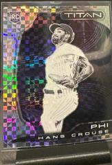 Hans Crouse [Holo] #11 Baseball Cards 2022 Panini Chronicles Titan Prices