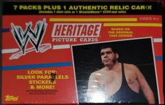 Blaster Box Wrestling Cards 2012 Topps Heritage WWE Prices