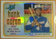 Hank Aaron [Refractor] #100 Baseball Cards 2003 Topps All Time Fan Favorites Prices