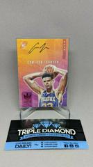 Cameron Johnson [Ruby] Basketball Cards 2019 Panini Court Kings Fresh Paint Autographs Prices