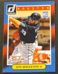 Jon Singleton Baseball Cards 2014 Donruss the Rookies Prices