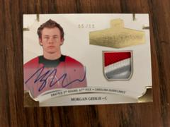 Morgan Geekie [Gold Autograph Patch] #2020-MG Hockey Cards 2020 Upper Deck The Cup Rookie Class of 2021 Prices
