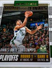 Giannis Antetokounmpo #40 Basketball Cards 2018 Panini Hoops Road to the Finals Prices