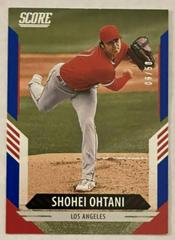 Shohei Ohtani [Blue] #2 Baseball Cards 2021 Panini Chronicles Score Prices