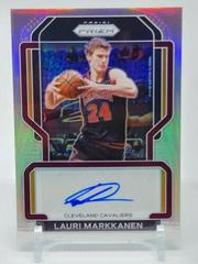Lauri Markkanen [Silver Prizm] Basketball Cards 2021 Panini Prizm Signatures Prices