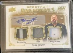 Paul Wight [Autograph] Wrestling Cards 2021 Upper Deck AEW Spectrum Ring Generals Relics Prices
