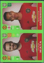 Juan Mata, Mason Greenwood [Gray Back] #71 Soccer Cards 2019 Panini FIFA 365 Prices