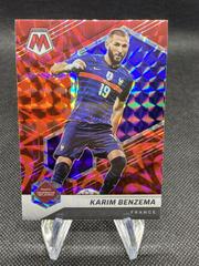 Karim Benzema [Red Mosaic] Soccer Cards 2021 Panini Mosaic Road to FIFA World Cup Prices