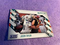 Jason Taylor [Purple] Football Cards 2022 Panini Score Sack Attack Prices