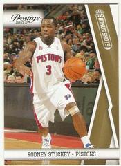 Rodney Stuckey #31 Basketball Cards 2010 Panini Prestige Prices