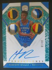 Hamidou Diallo [Rookie Autograph Relics Marble] Basketball Cards 2018 Panini Cornerstones Prices