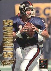 Phil Simms Football Cards 1993 Action Packed Quarterback Club Prices