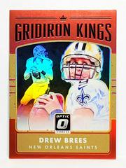 Drew Brees [Red] #29 Football Cards 2016 Panini Donruss Optic Gridiron Kings Prices