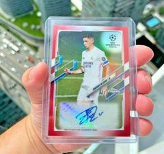Federico Valverde [Red Refractor] Soccer Cards 2020 Topps Chrome UEFA Champions League Autographs Prices