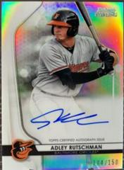 Adley Rutschman [Refractor] #AR Baseball Cards 2020 Bowman Sterling Prospect Autographs Prices