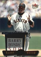 Barry Bonds Baseball Cards 2002 Ultra Prices