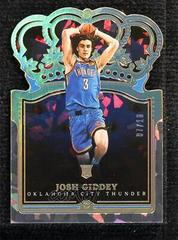 Josh Giddey [Crystal Gold] #11 Basketball Cards 2021 Panini Crown Royale Prices