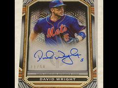 David Wright #IPA-DW Baseball Cards 2023 Topps Tribute Iconic Perspectives Autographs Prices
