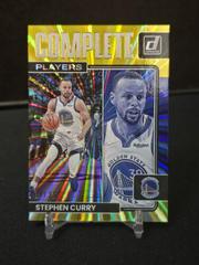 Stephen Curry [Yellow Laser] #3 Basketball Cards 2022 Panini Donruss Complete Players Prices