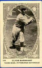 Clyde Barnhart #108 Baseball Cards 1922 Neilson's Chocolate Type I Prices