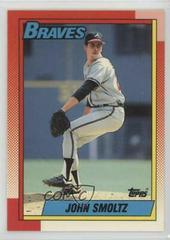 John Smoltz #535 Baseball Cards 1990 Topps Tiffany Prices