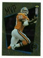 Terrell Davis [Gold] Football Cards 1996 Collector's Choice MVP Prices