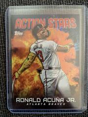 Ronald Acuna Jr. [Red] #AS-5 Baseball Cards 2023 Topps Update Action Stars Prices