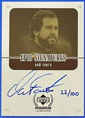 Dan Fouts [Gold] #DFC Football Cards 1999 Upper Deck Century Legends Epic Signatures Prices