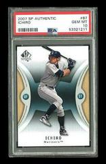 Ichiro Baseball Cards 2007 SP Authentic Prices