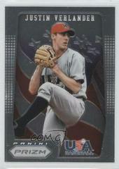 Justin Verlander #USA3 Baseball Cards 2012 Panini Prizm USA Baseball Prices