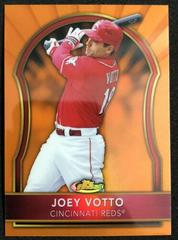 Joey Votto [Orange Refractor] Baseball Cards 2011 Finest Prices