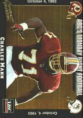 Charles Mann Football Cards 1993 Action Packed Monday Night Football Prices