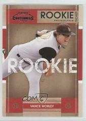 Vance Worley #49 Baseball Cards 2008 Playoff Contenders Prices