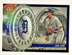 Jace Jung #TV-19 Baseball Cards 2023 Bowman Platinum Treasures in the Vault Prices
