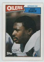 Jesse Baker #316 Football Cards 1987 Topps Prices