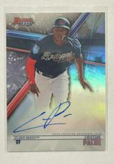 Cristian Pache [Refractor] Baseball Cards 2018 Bowman's Best of 2018 Autographs Prices