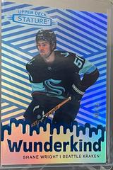 Shane Wright [Blue] #W-48 Hockey Cards 2022 Upper Deck Stature Wunderkind Prices
