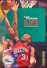 Brian Oliver #185 Basketball Cards 1992 Skybox Prices