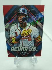 Ronald Acuna Jr. [Flame] #1 Baseball Cards 2022 Topps Fire Prices