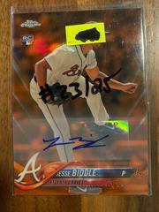 Jesse Biddle [Orange Refractor] Baseball Cards 2018 Topps Chrome Update Autographs Prices