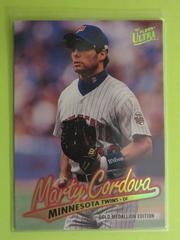 Marty Cordova #G86 Baseball Cards 1996 Ultra Gold Medallion Prices