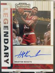 Hakeem Olajuwon #LC-HOW Basketball Cards 2022 Panini Contenders Legendary Autographs Prices